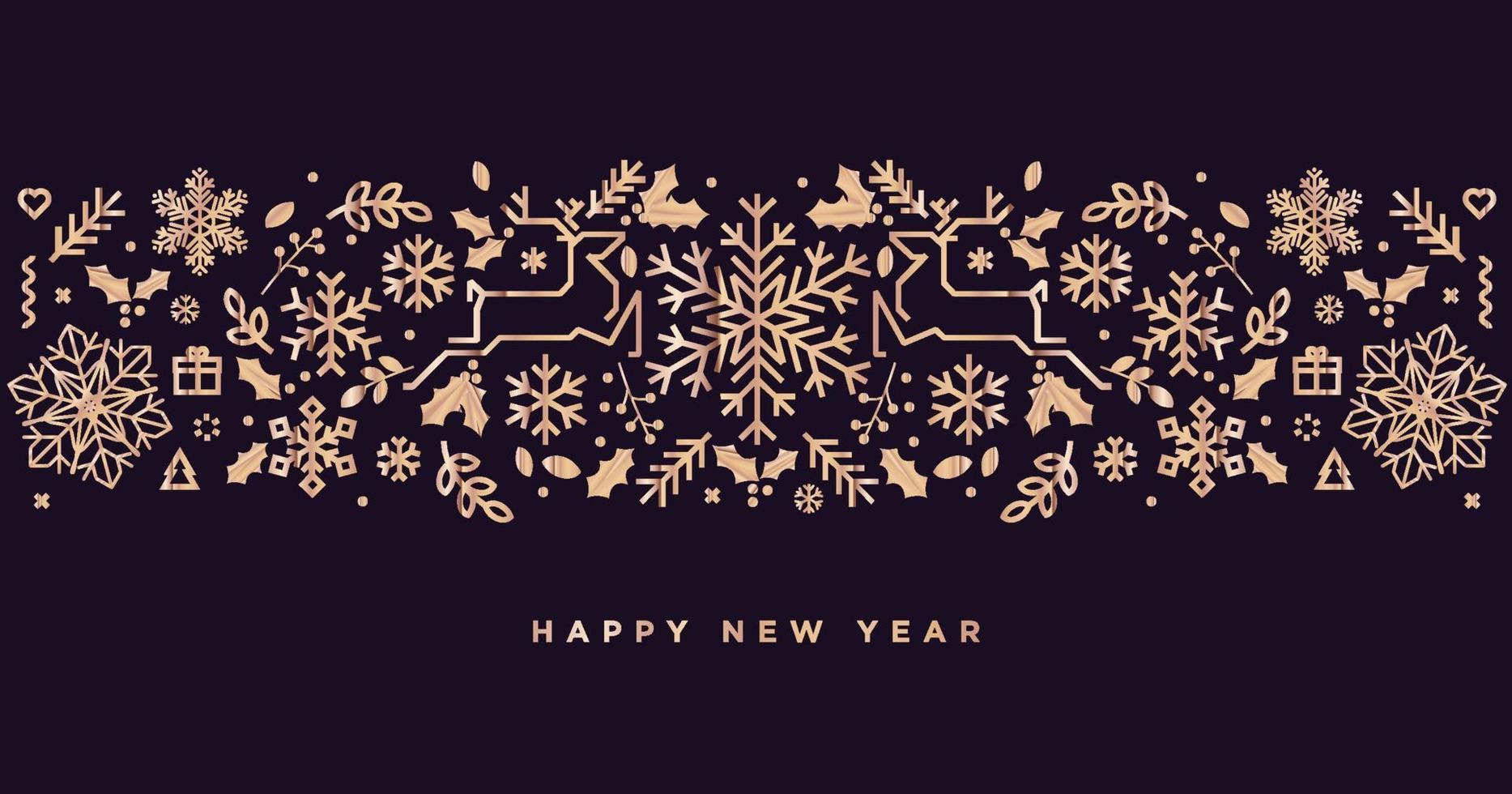 Happy New Year vector