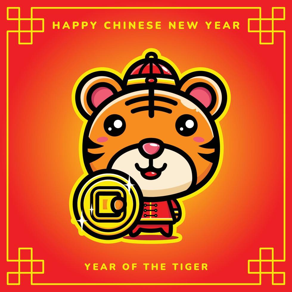 Happy Chinese New Year 2022 vector