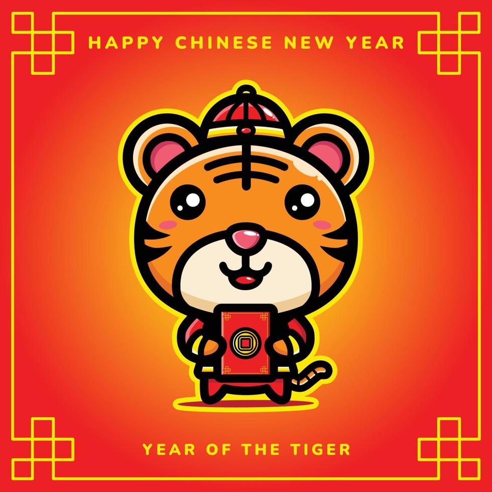 Happy Chinese New Year 2022 vector