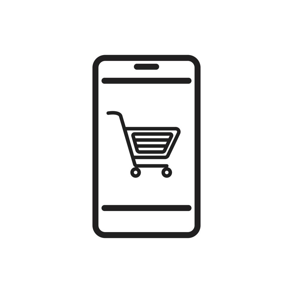 Online Shop Icon set Vector For Web, Presentation, Logo, Icon, symbol, button