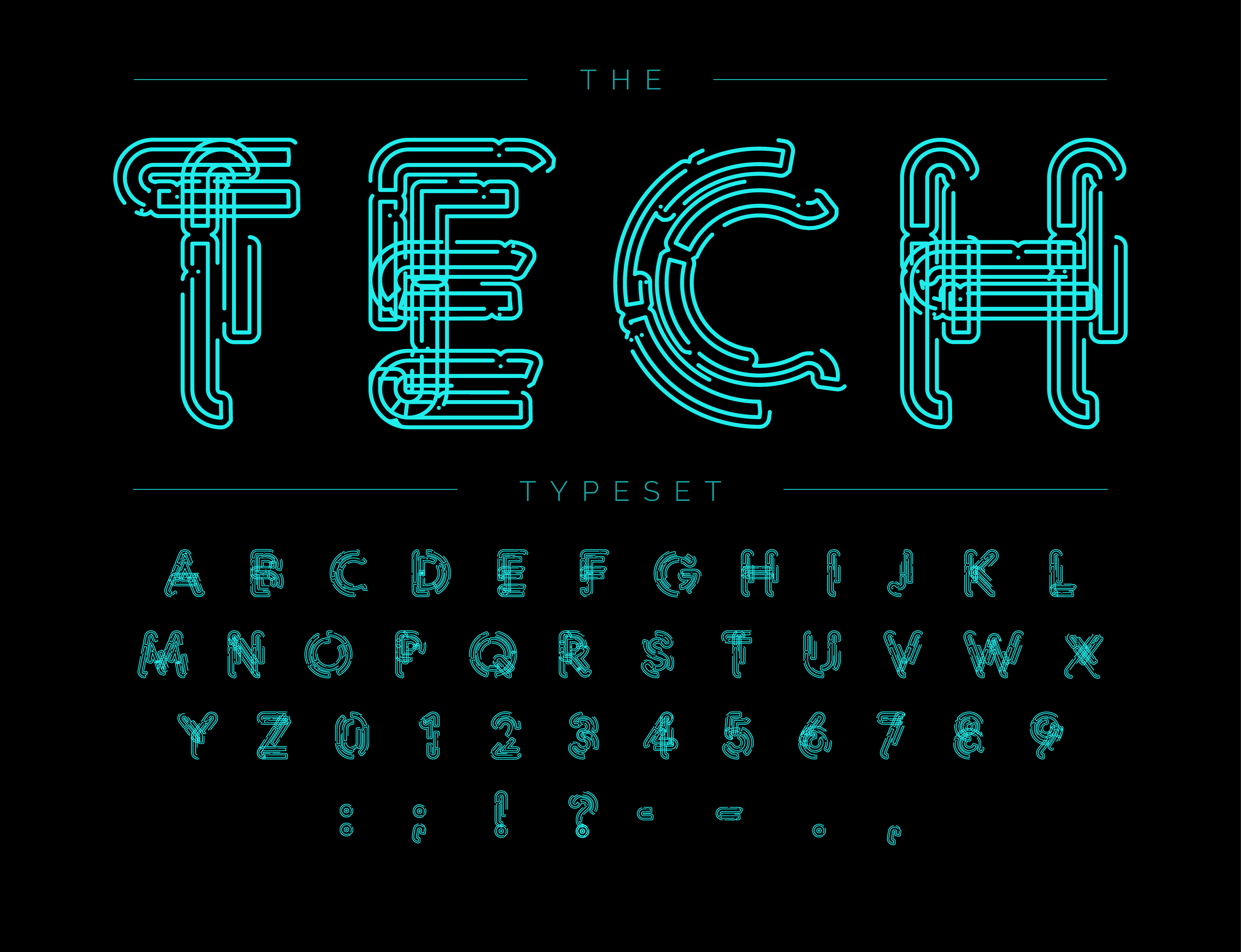 Cyberpunk font фото 12