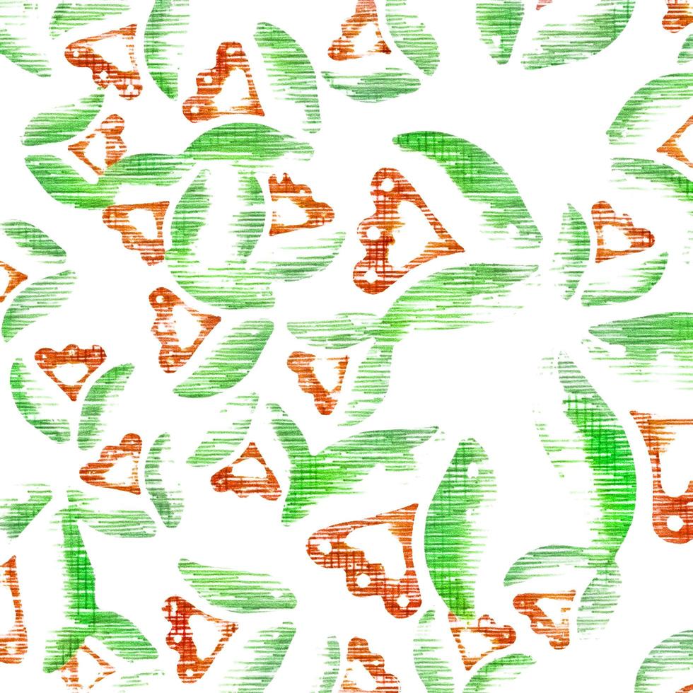 Texture background, illustrated pattern with felt tip pen. photo