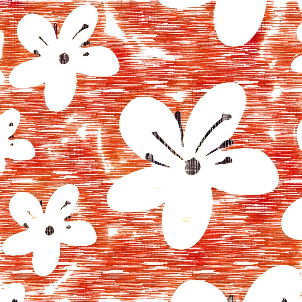Texture background, illustrated pattern with felt tip pen. photo