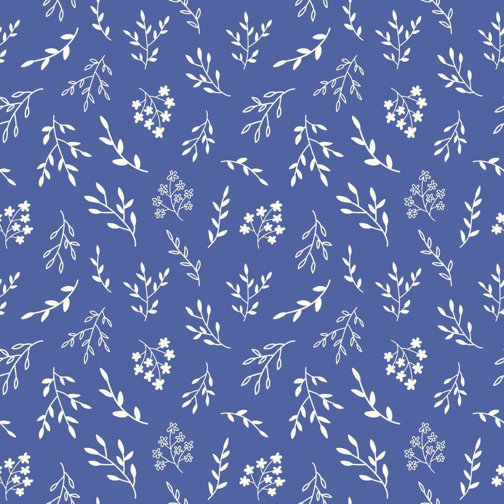 Vector Japanese, Chinese floral seamless pattern