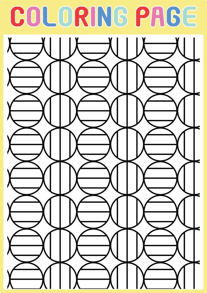 Coloring Pages Geometrical Adults Relaxing Pattern Abstract vector