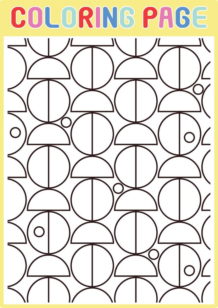 Coloring Pages Geometrical Adults Relaxing Pattern Abstract vector