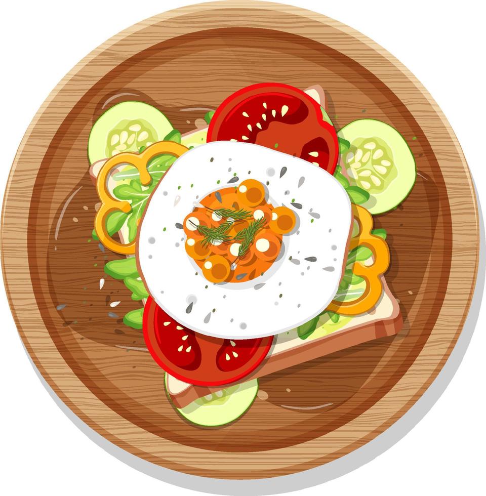 Vista superior del desayuno en un plato en estilo de dibujos animados aislado 4264912 Vector en Vecteezy Vista superior del desayuno en un plato en estilo de dibujos animados aislado 4264912 Vector en Vecteezy