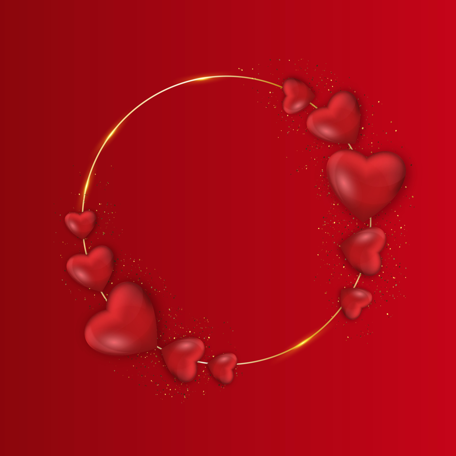 Valentine's day sale background with realistic 3d hearts. For wallpaper,  flyers, invitation, posters, brochure, banners. 4265522 Vector Art at  Vecteezy