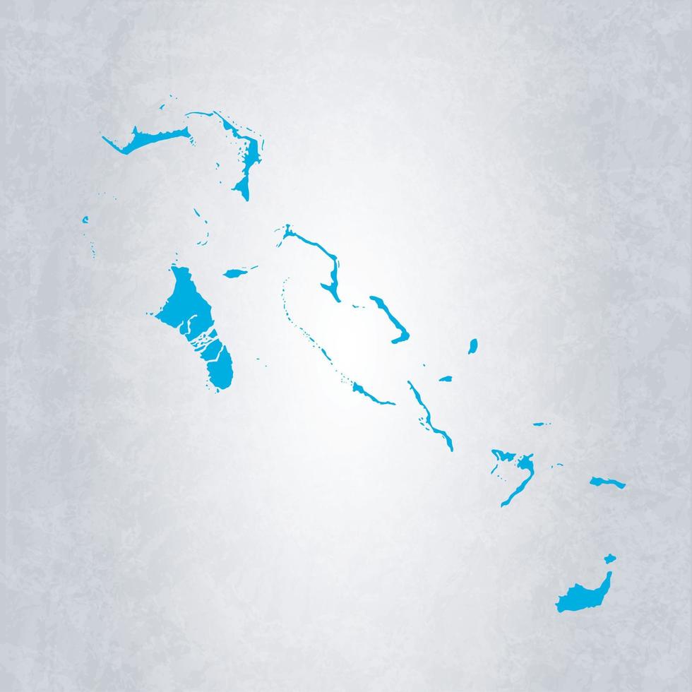 mapa de bahamas con bandera vector