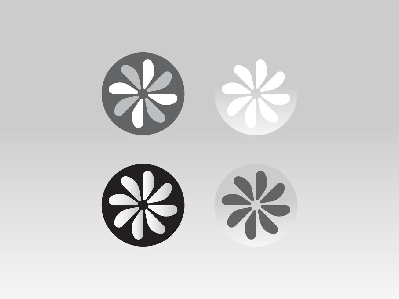 fan blade icon vector