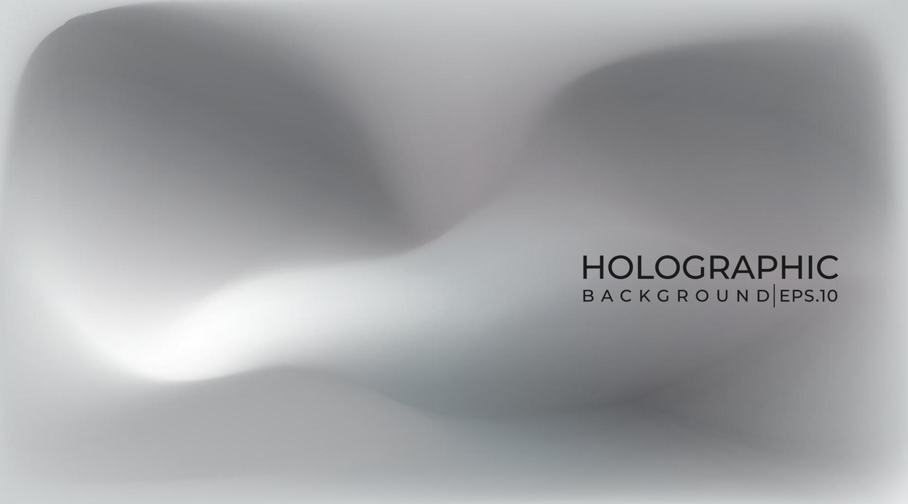 holographic design background vector