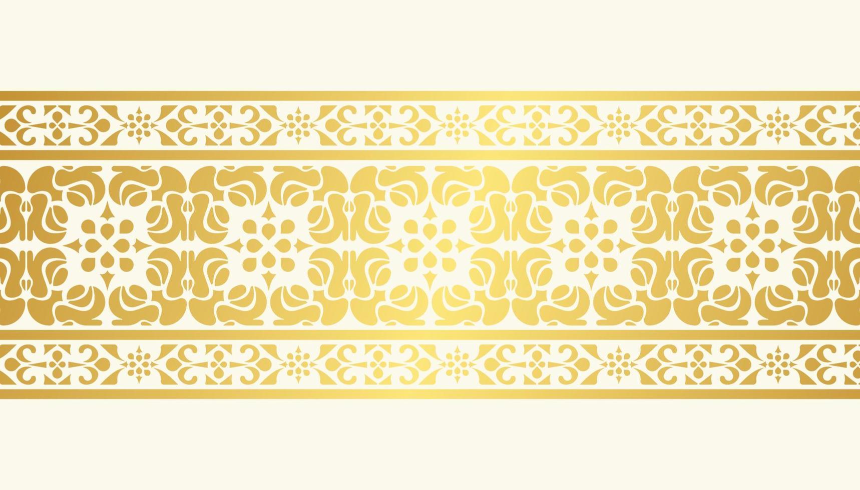 elegante diseño de borde ornamental blanco vector