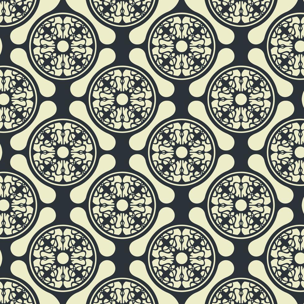 Vector seamless geometric pattern texture