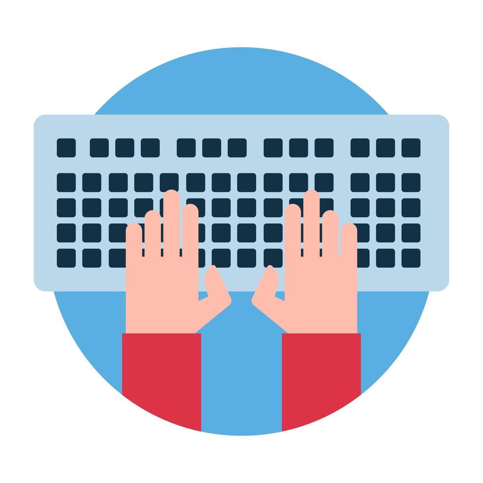 Trendy Keyboard Concepts vector