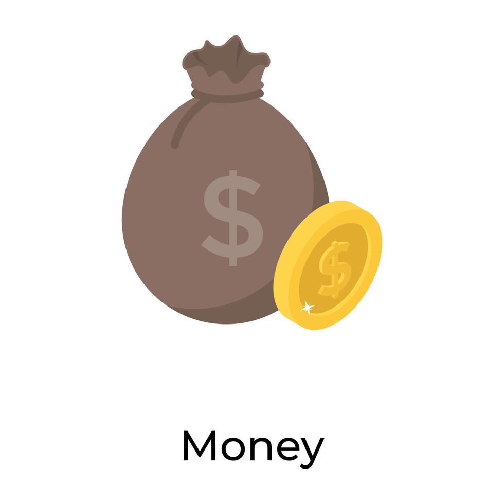 Money Sack Concepts vector