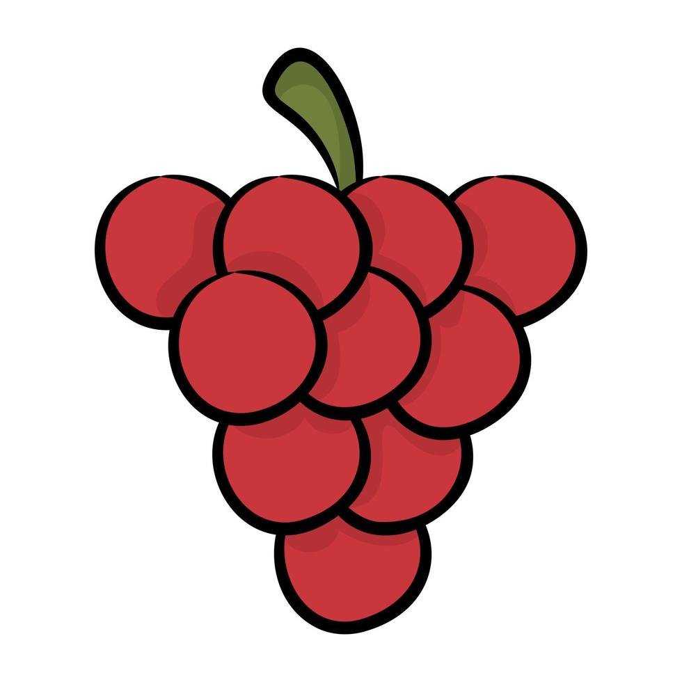 Bunch of Grapes vector