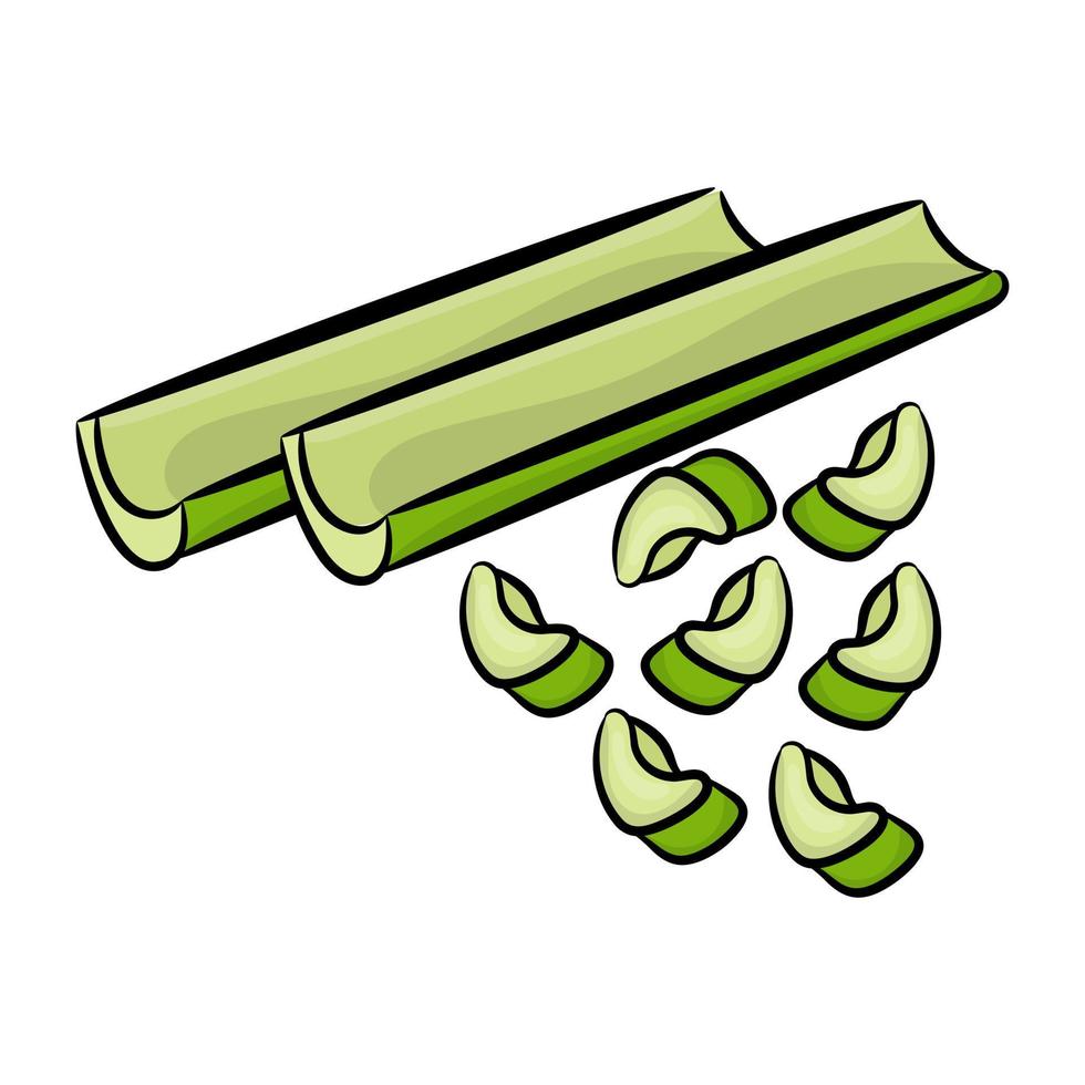 Green Beans Concepts vector