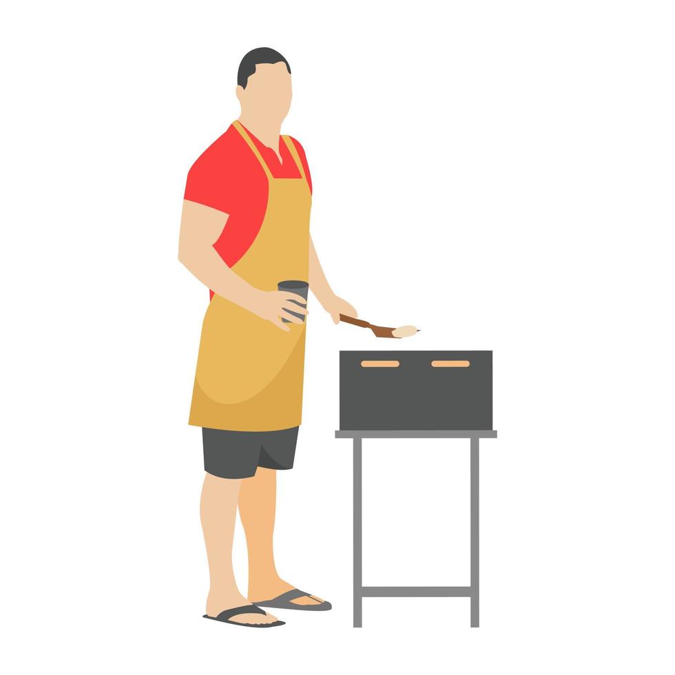Chef Cooking Concepts vector
