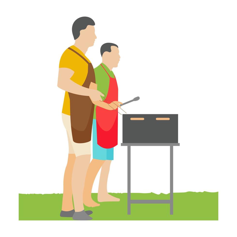 Friends Picnic Concepts vector