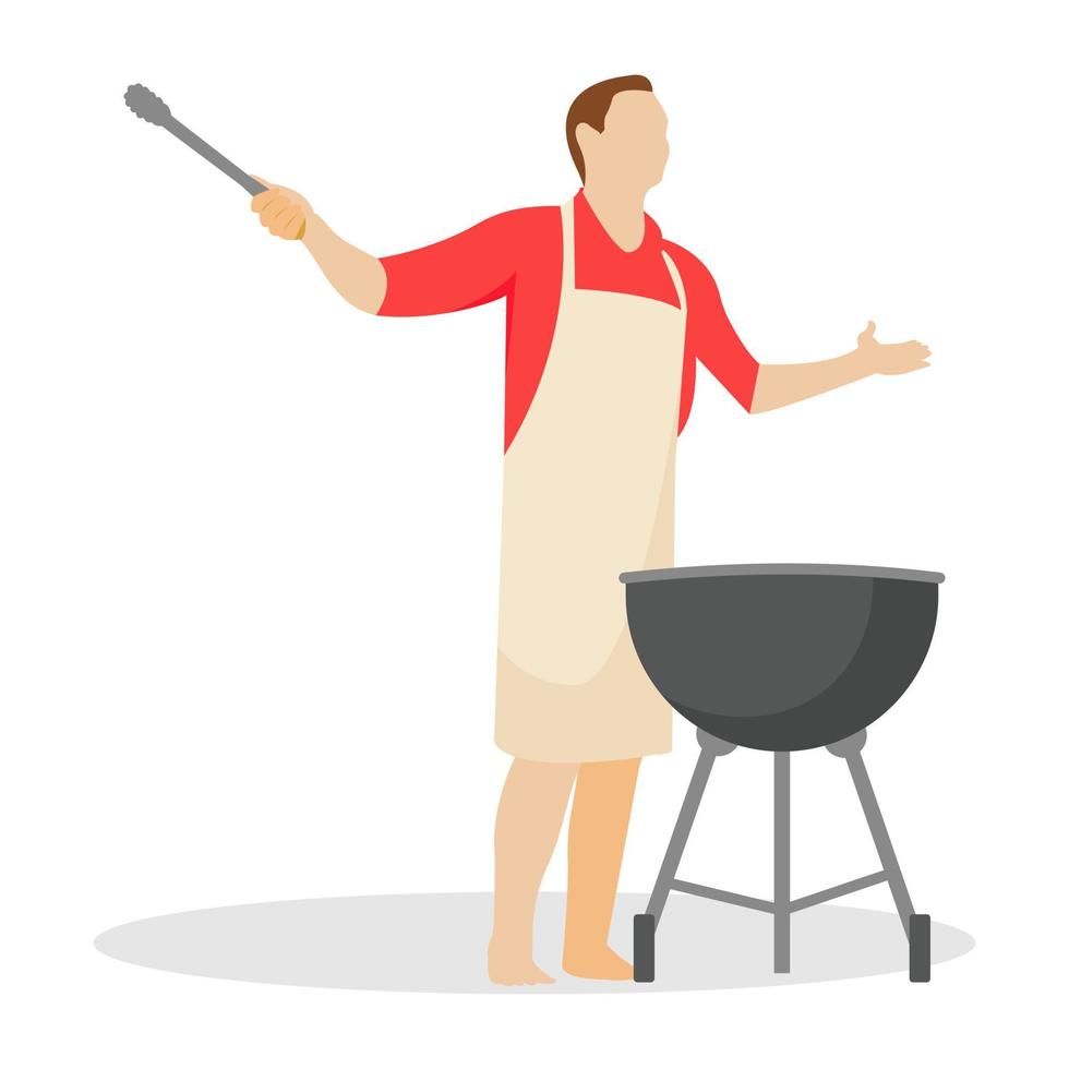 Grilled Food Concepts vector
