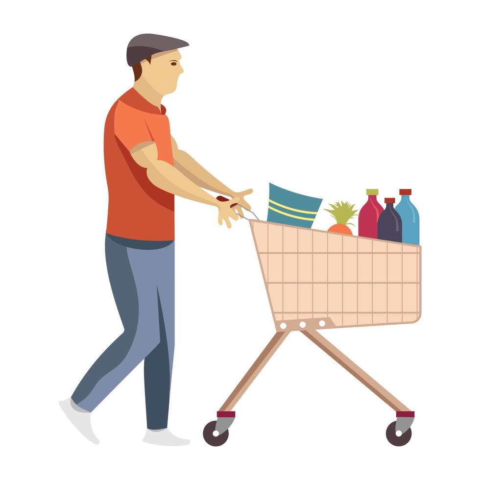 Trendy Shopping Concepts vector