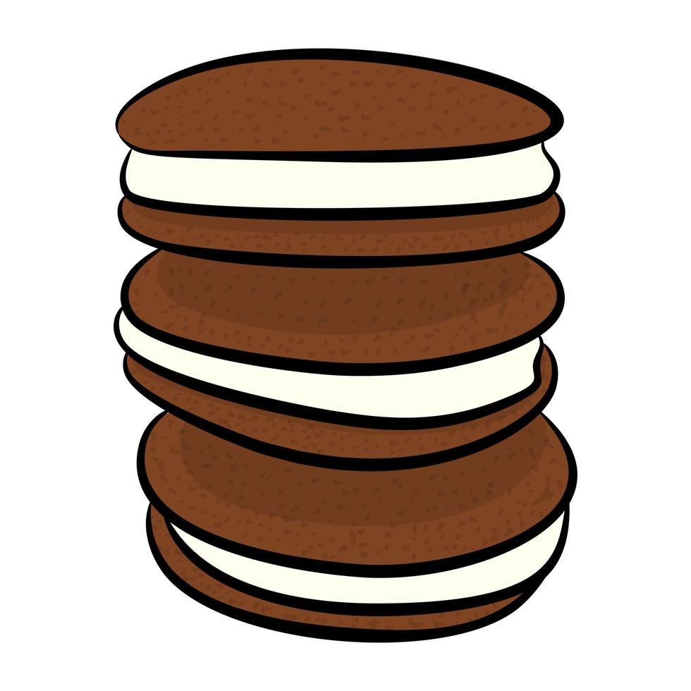 Trendy Cookies Concepts vector