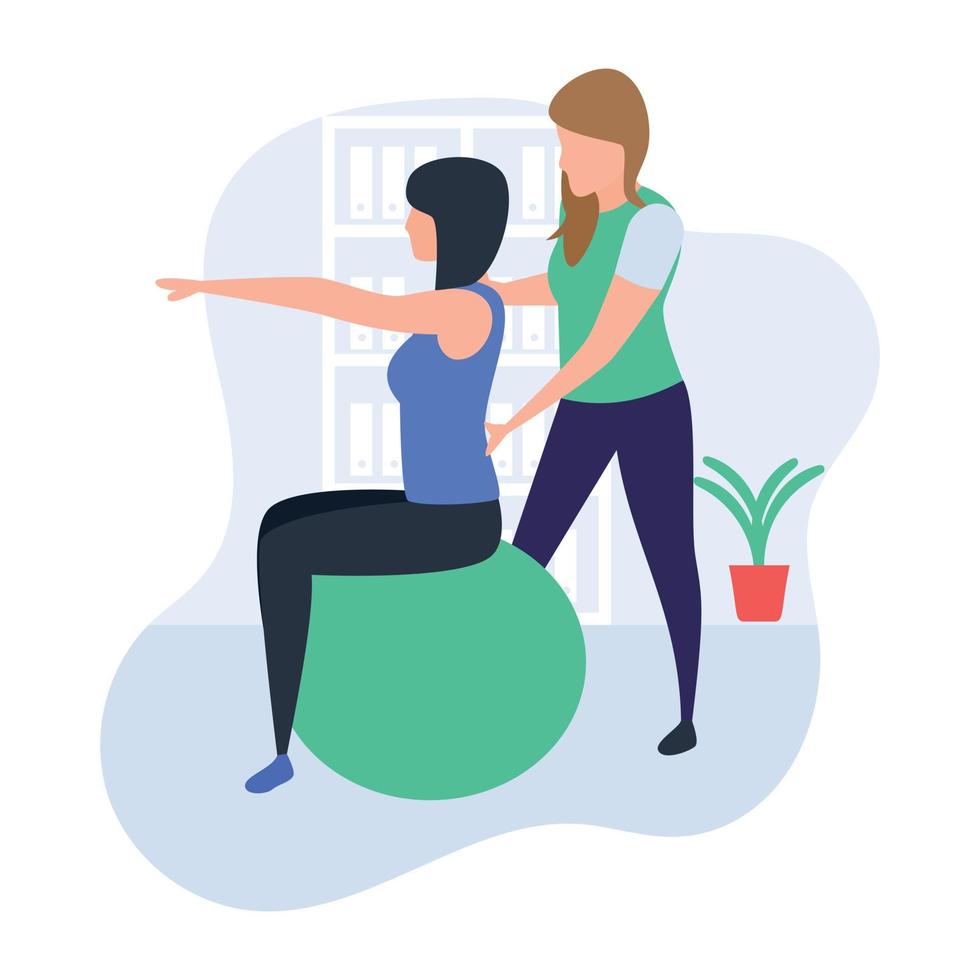 Muscle Therapy Concepts vector