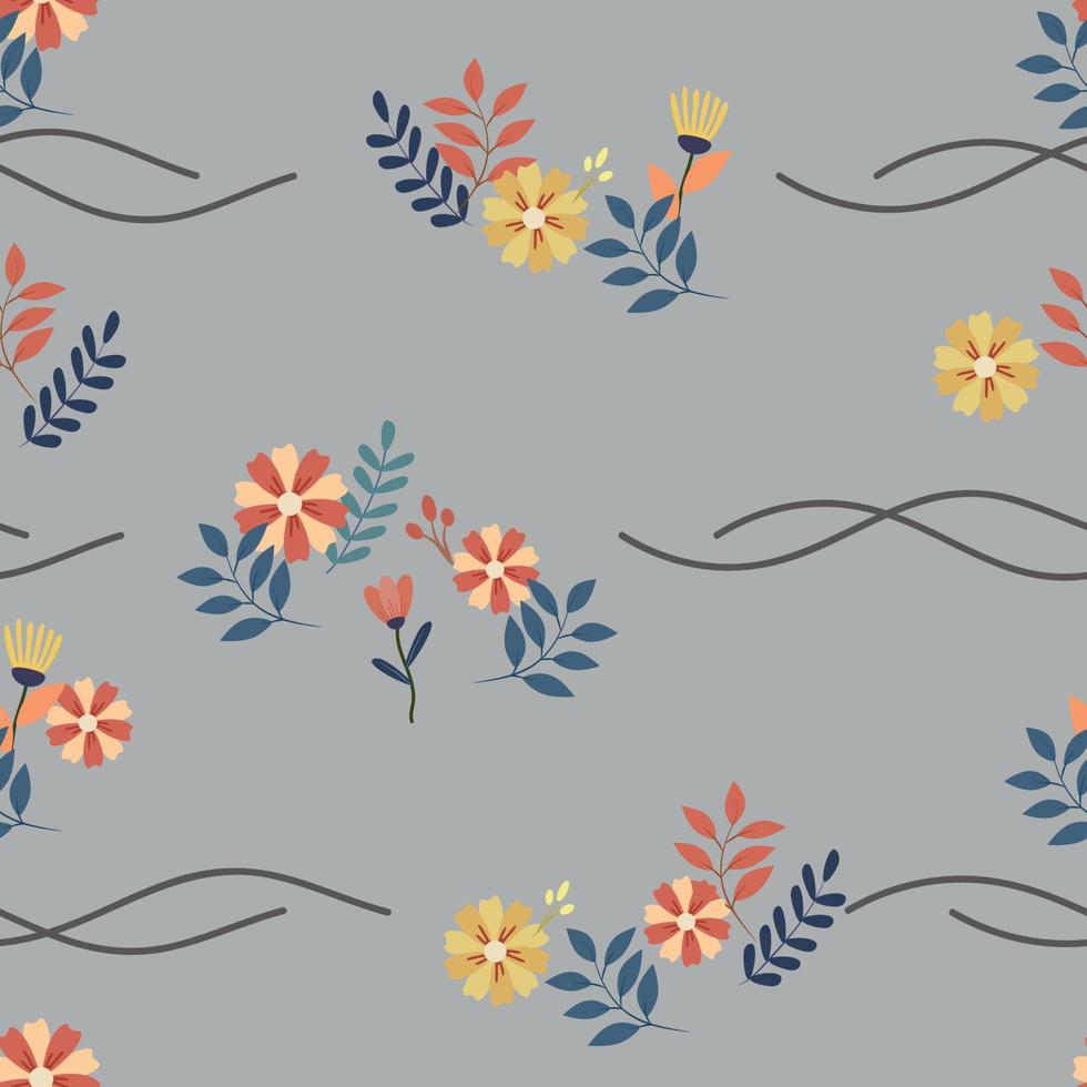 beautiful seamless pattern for background vector