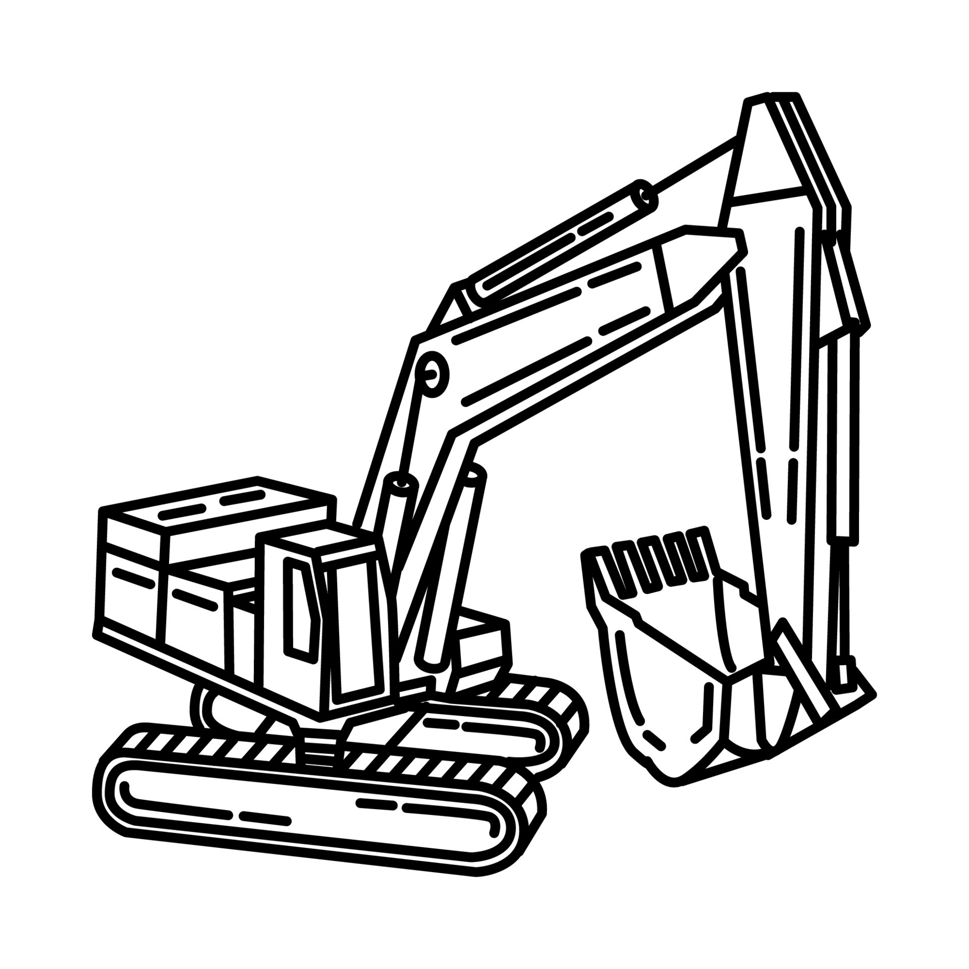 How to Draw Excavators in 11 Steps | HowStuffWorks