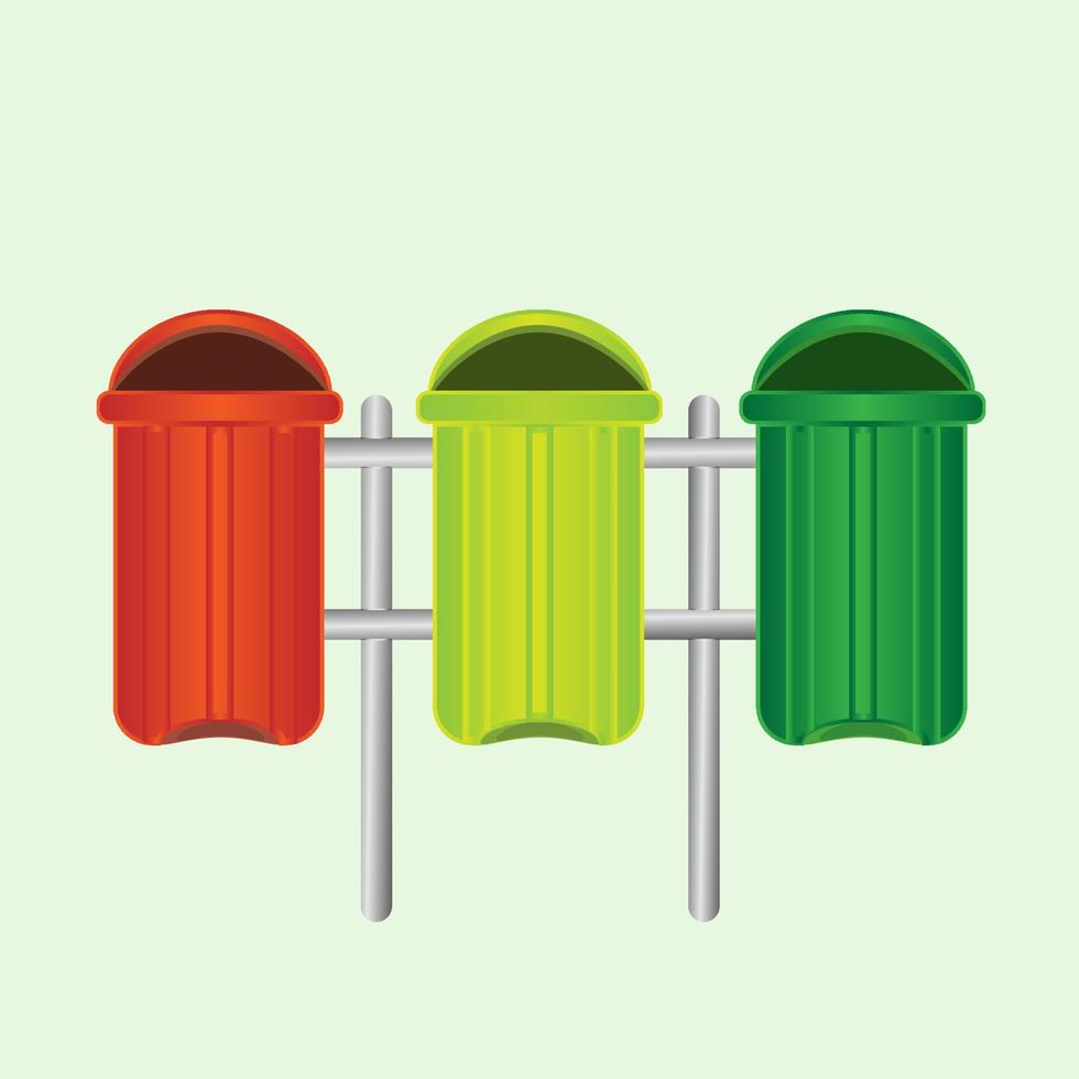 trash can design vector