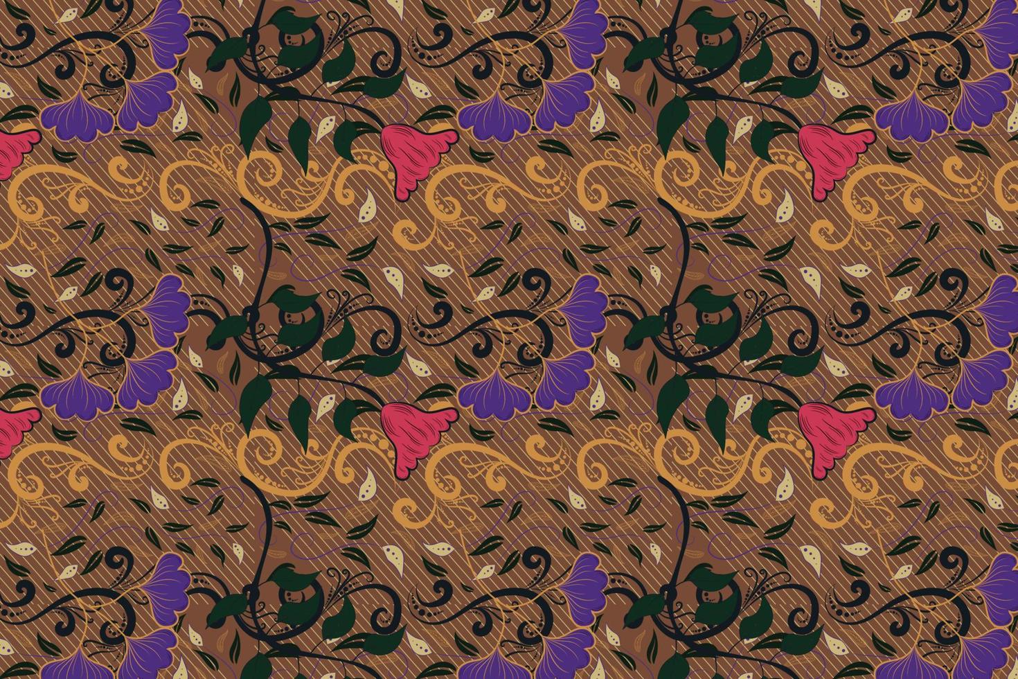 seamless pattern abstract floral design. traditional floral pattern. abstract seamless patterns. vector
