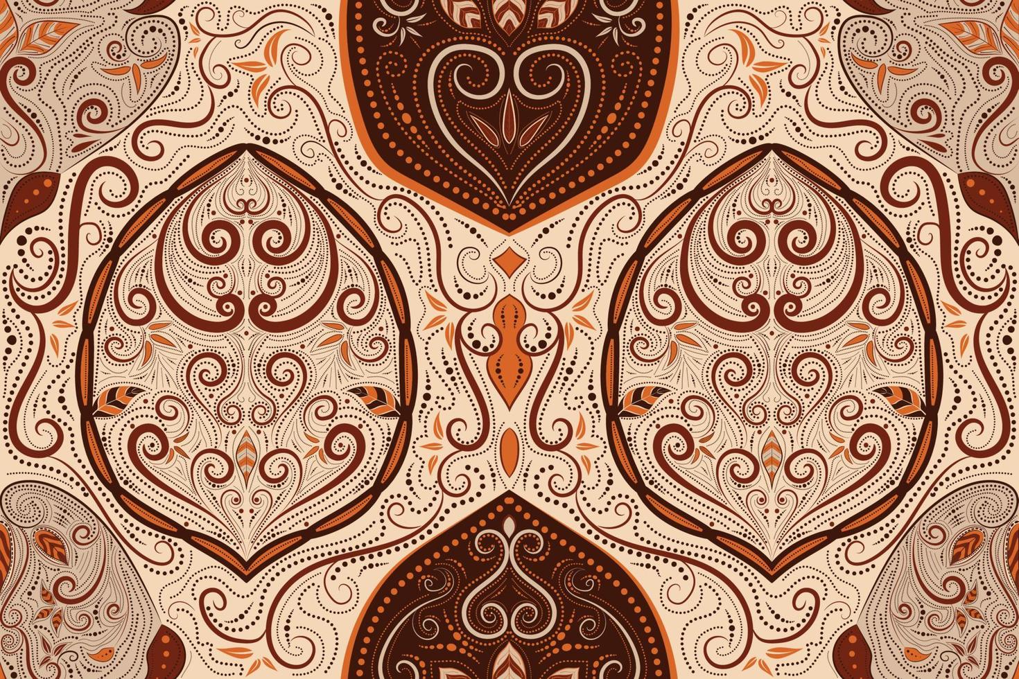 abstract traditional ornament pattern. vintage traditional pattern art. creative pattern decoration vector