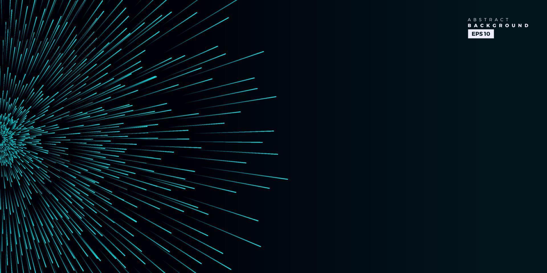 Abstract vector explosion lines equalizer circular shape isolated technology background. Big data algorithms visualization. Vector illustration in concept of technology , quantum science .