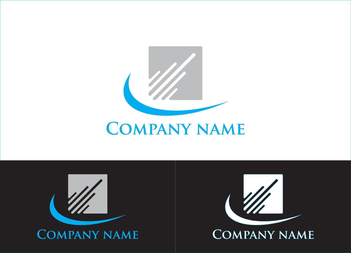 Financial and Accounting Logo or Icon Design Vector Image Template