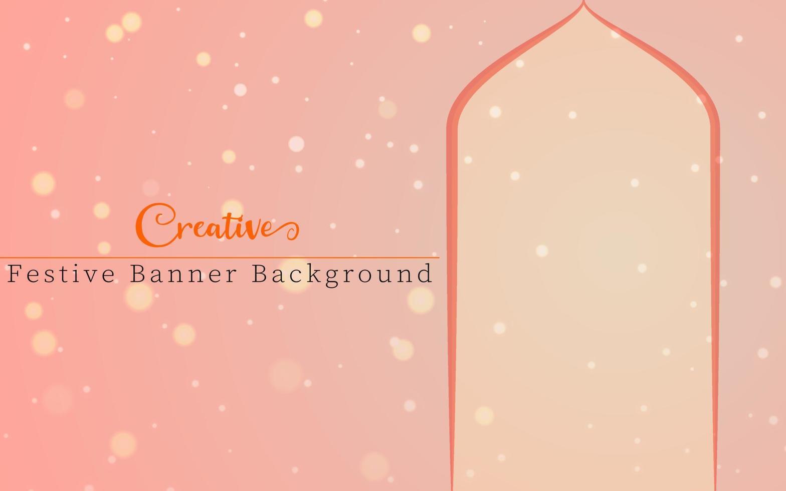 Creative festival background with sort of curtain looking graphic element and also with glowing star effect, Creative festival banner for festive season promotion and advertisement. vector