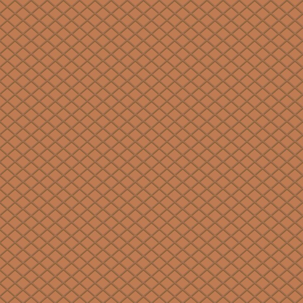A blank chocolate wafer pattern for decorating, wallpaper, backdrop and etc. vector