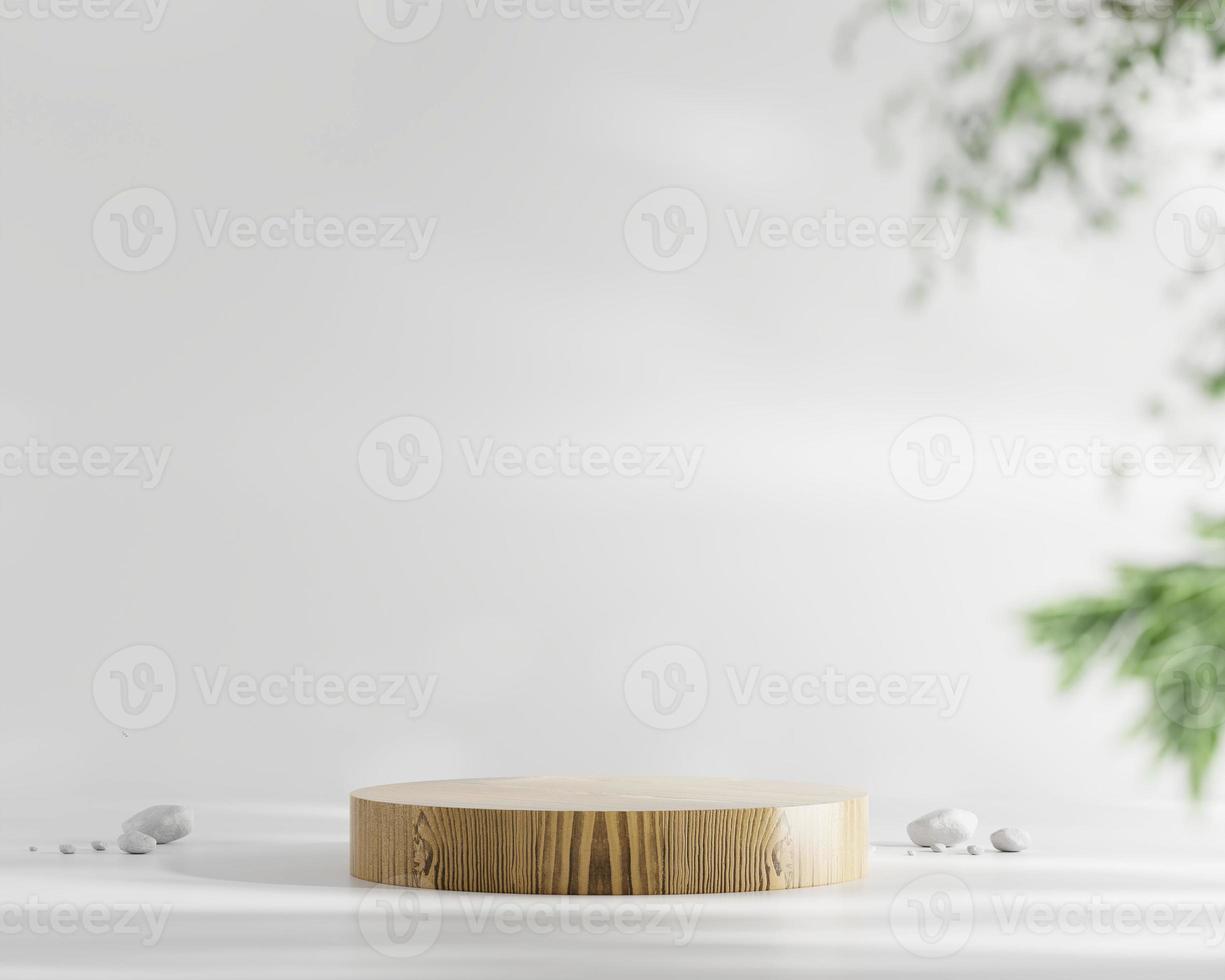 3D rendering abstract platform podium product presentation backdrop photo