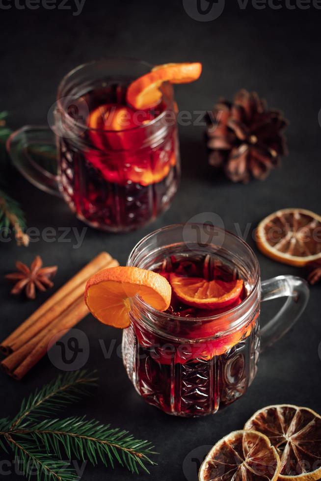 Two glasses of hot mulled wine with fruits and spices on dark background. 4278715 Stock Photo at Vecteezy Two glasses of hot mulled wine with fruits and spices on dark background. 4278715 Stock Photo at Vecteezy