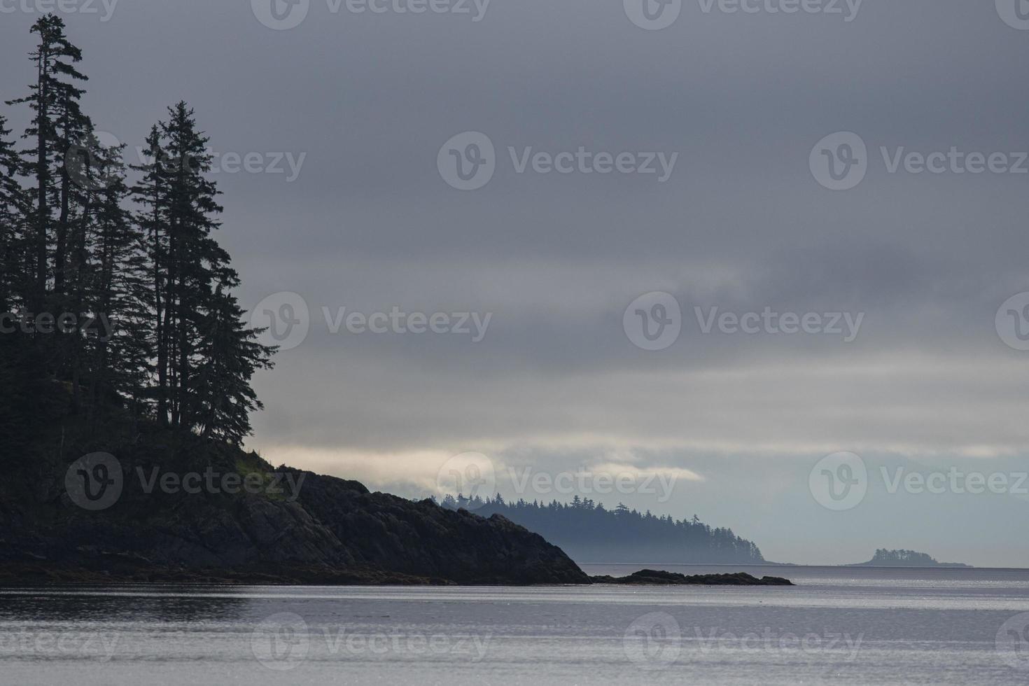 Overview of Islands, Southeast Alaska photo