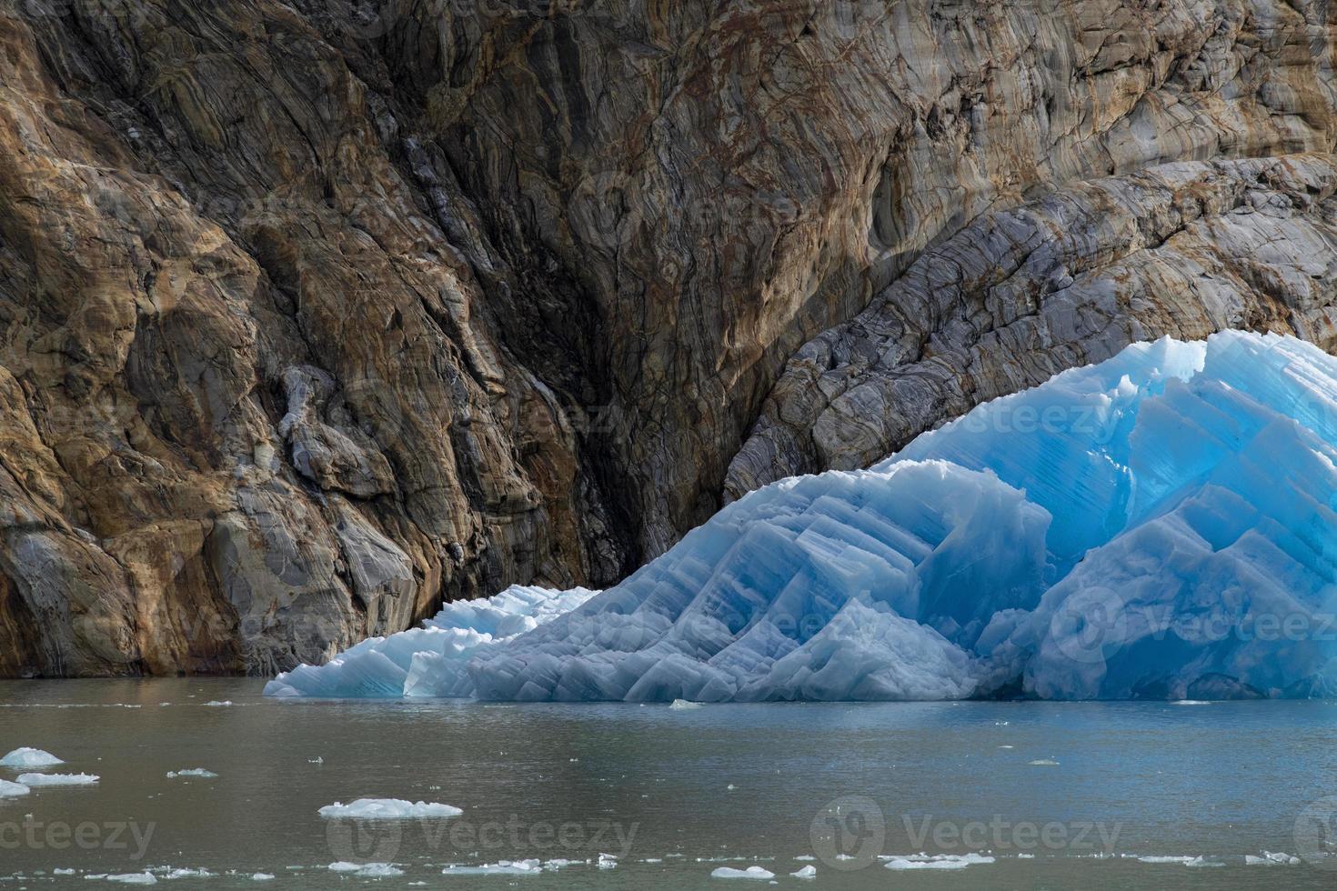 Iceberg, Endicott Arm, Alaska photo