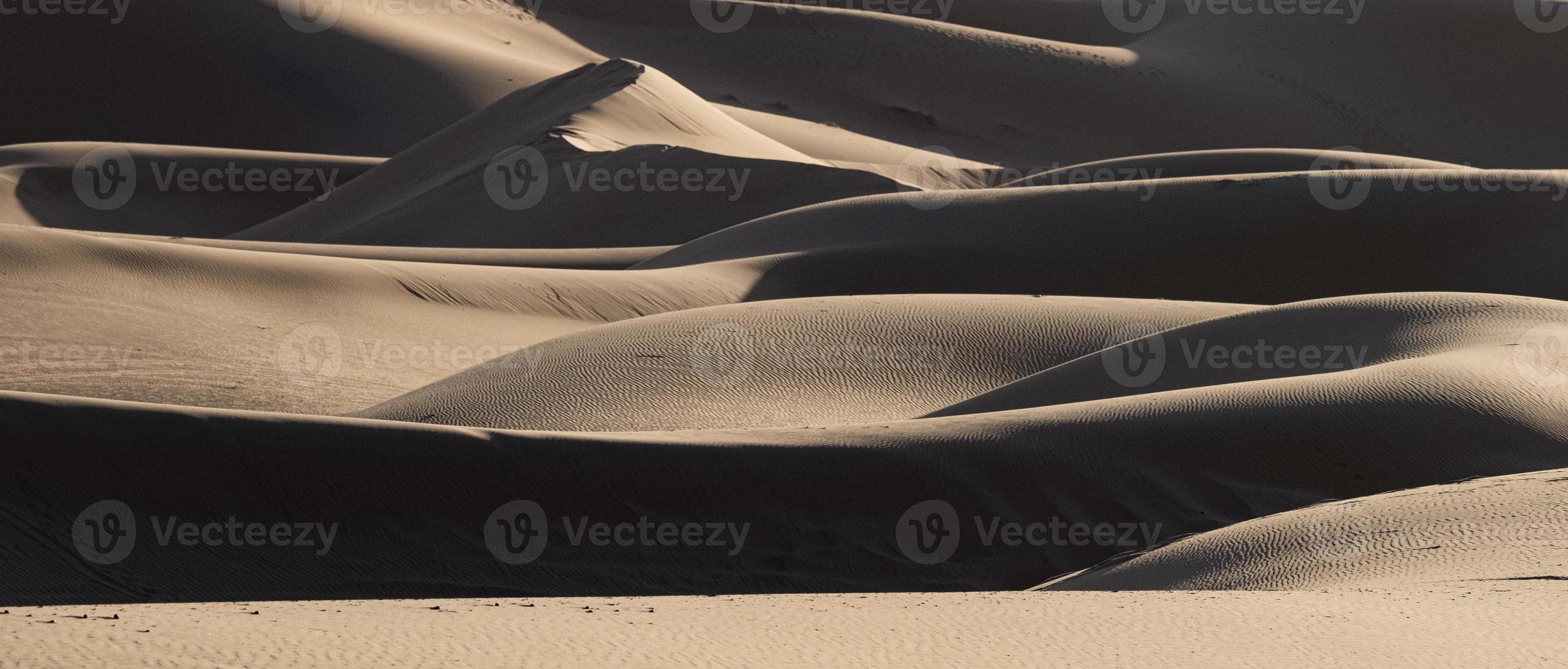 dunas de arena del sahara, marruecos foto