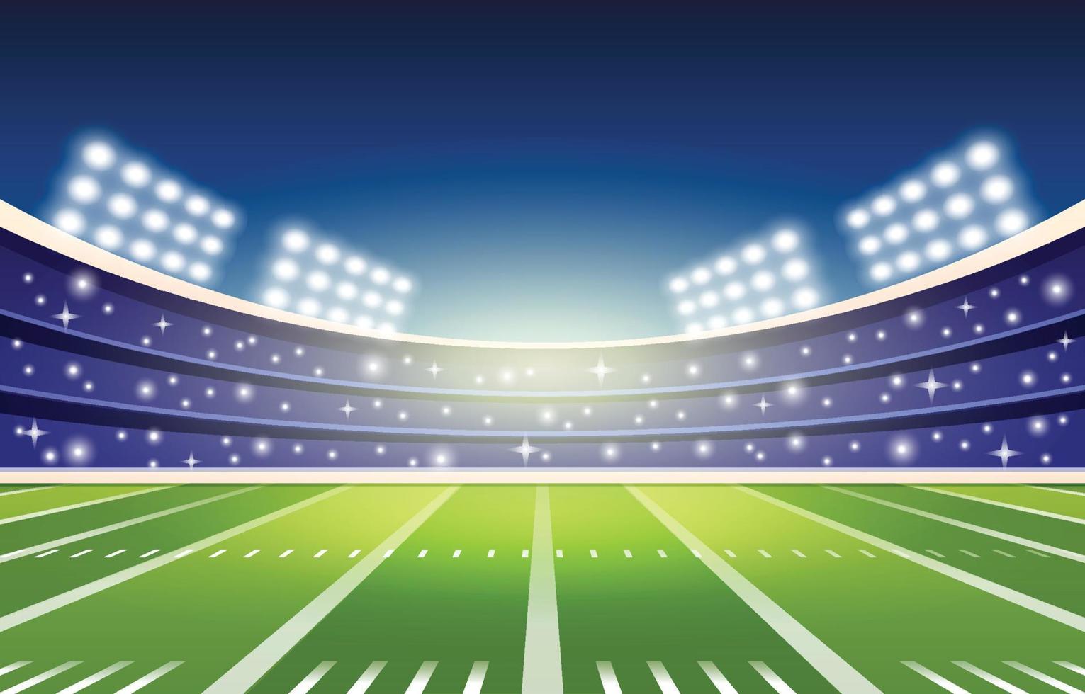 Superbowl Football Field Background vector