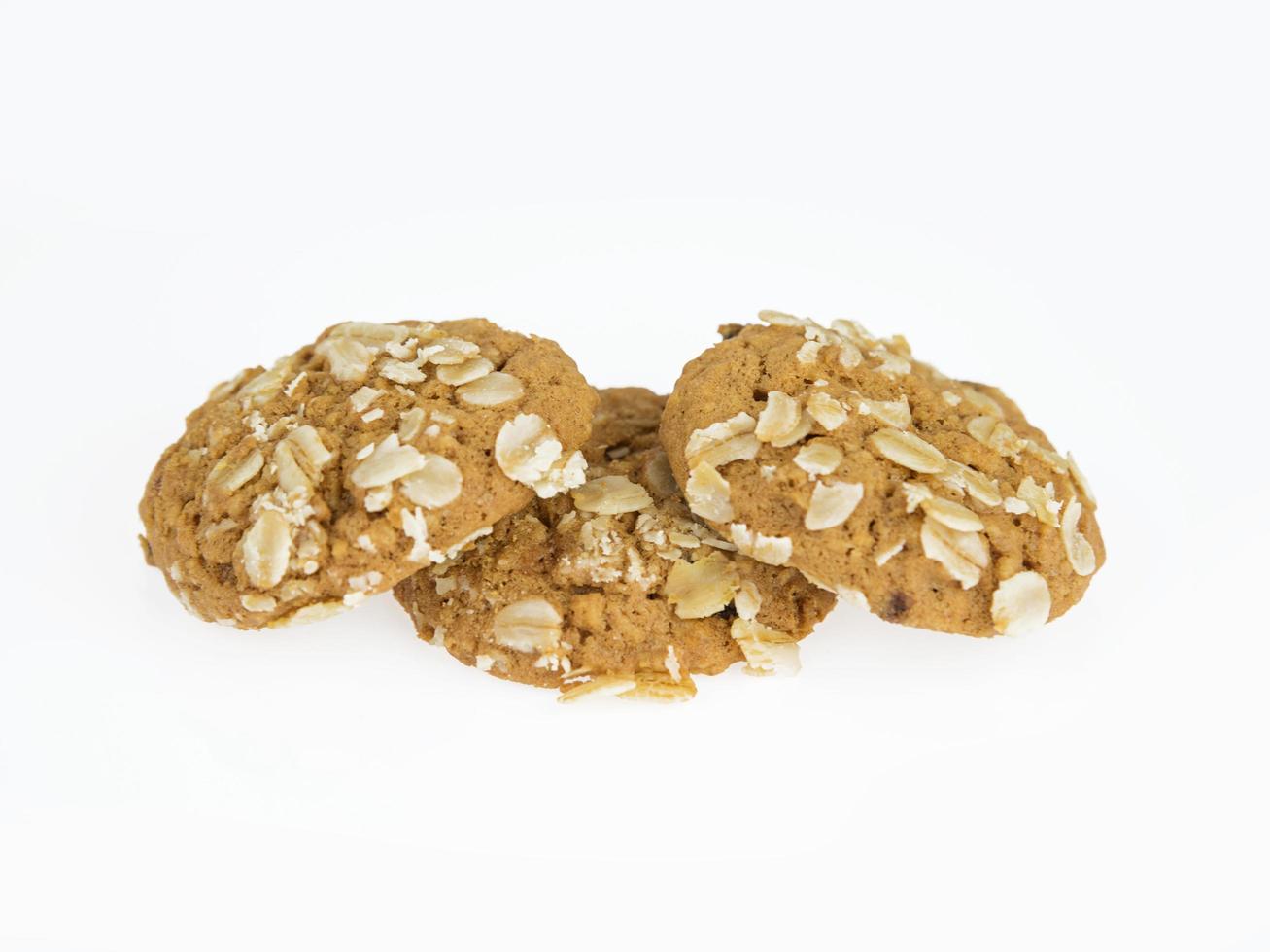 Soft oatmeal cookies. photo