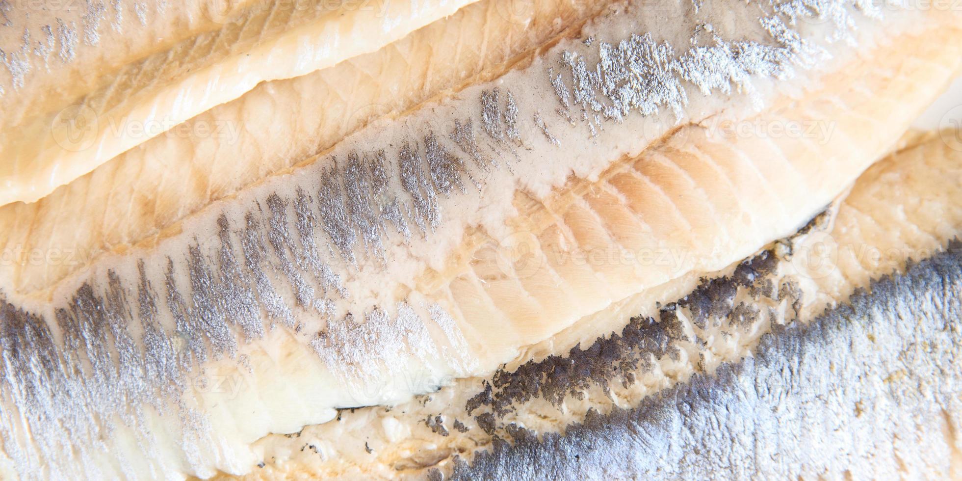 herring fish fillet fresh seafood photo