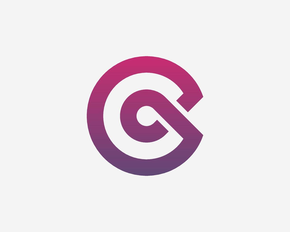 C Letter Logo Icon Vector Illustration
