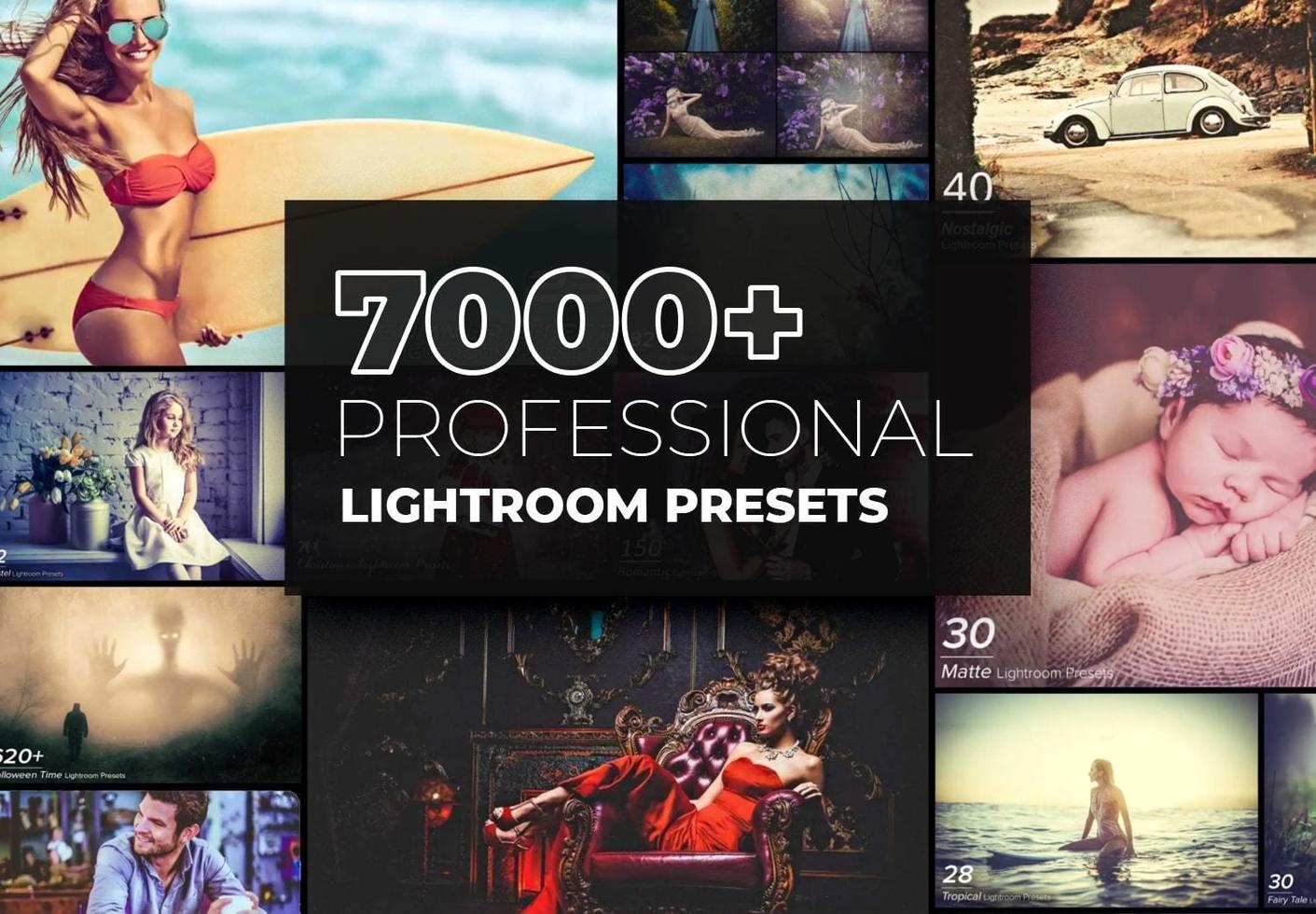 7000+ Professional Lightroom Presets Bundle