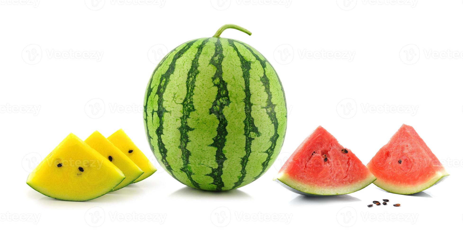 watermelon isolated on white background photo