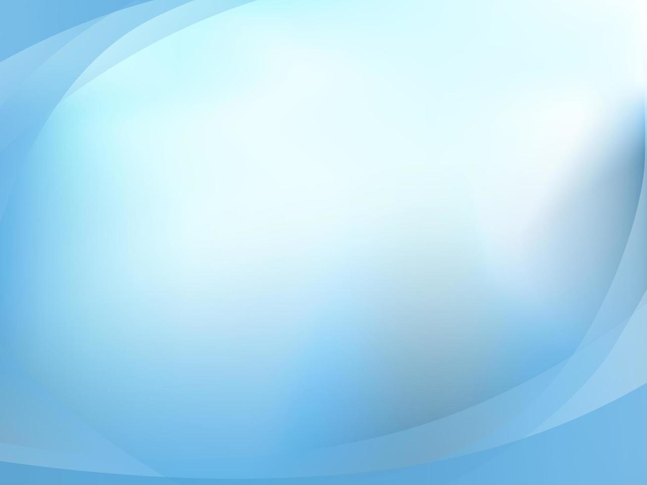 Light Blue Background with shape oval vector, gradient blue template wallpaper vector