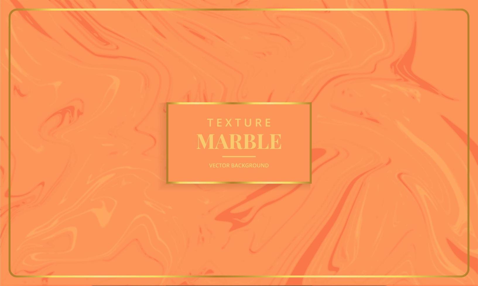 Abstract Orange Liquid Marble Background vector