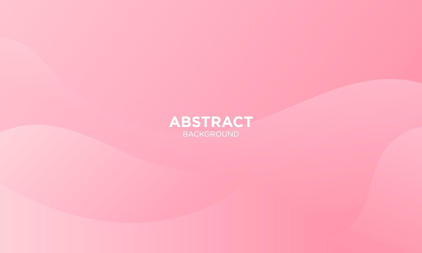 Abstract Pink Fluid Wave Background vector